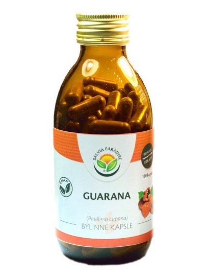 Guarana - Paullinia kapsle 120 ks 