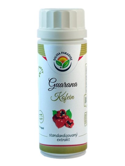 Guarana - kofein standardizovaný extrakt kapsle 100 ks 