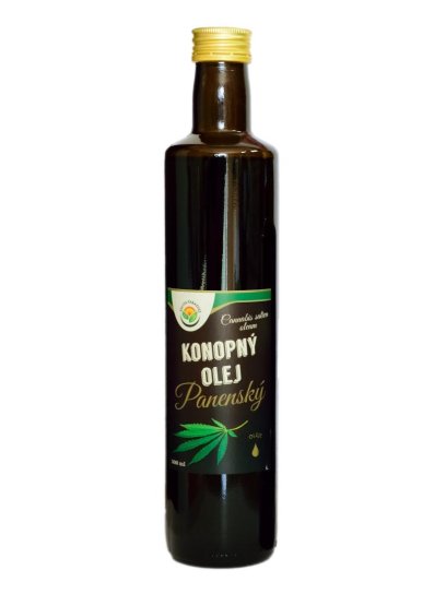 Konopný olej panenský 500 ml 