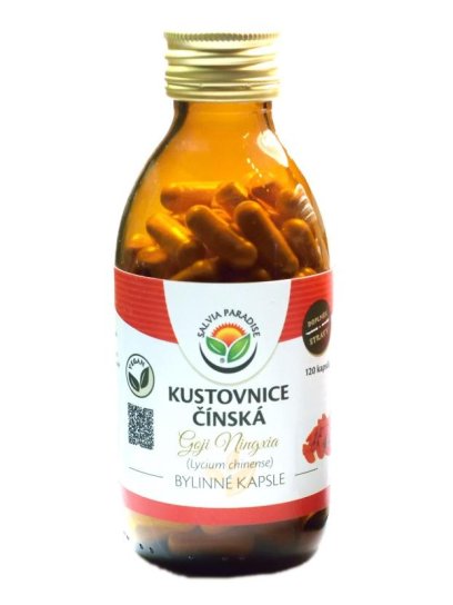 Kustovnice čínská - goji kapsle 120 ks 