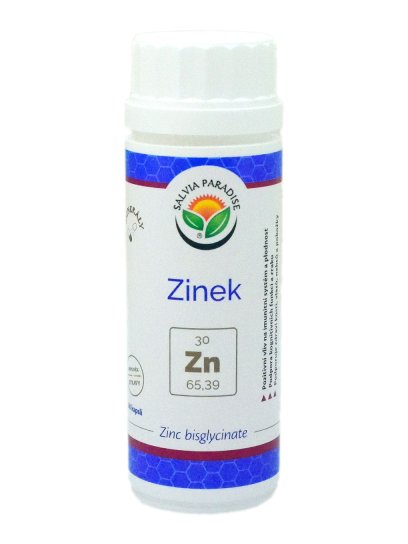 Zinek – Zinc bisglycinate kapsle 60 ks 