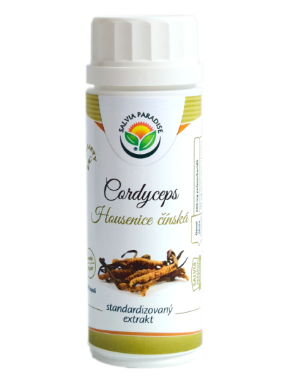 Cordyceps - housenice standardizovaný extrakt kapsle 100 ks 