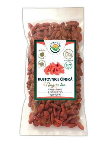 Kustovnice čínská - goji výběr plodů BIO 250 g 