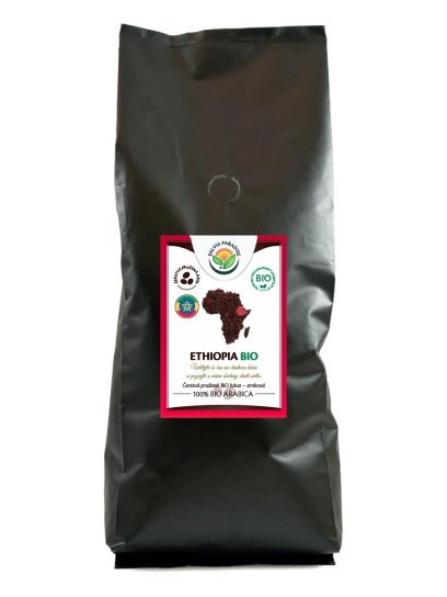 Káva - Ethiopia BIO 1000 g 