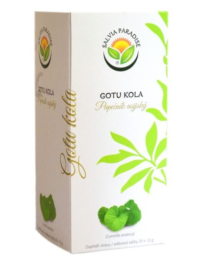 Gotu kola - pupečník asijský n. s. 20 x 1.5 g 