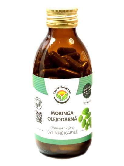 Moringa olejodárná kapsle 120 ks DMT: 30.4.2025 